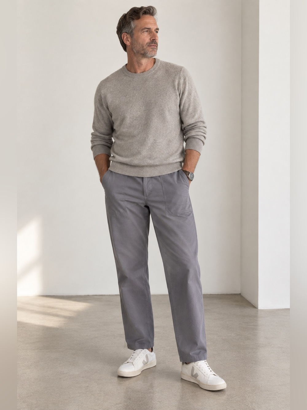Vuori Barren Performance Utility Pants Gray Men’s 34